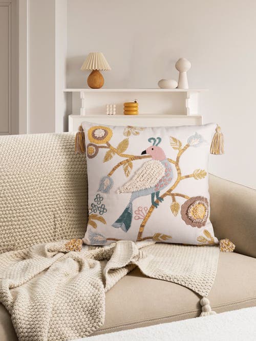 Gauri Kohli Likasi Throw Pillow Cover In Multi