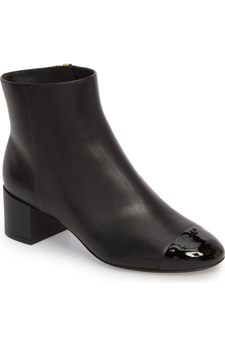 Tory Burch Shelby Cap Toe Bootie, Main, color,