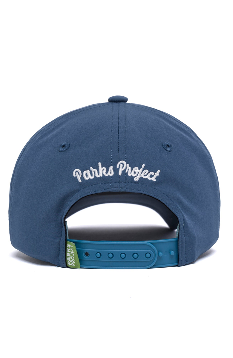 Parks Project NYC Escape Throwback Hat, Alternate, color, Blue