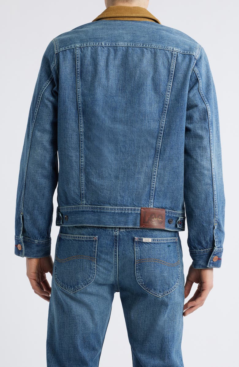 Paul Smith + Lee 101 Storm Rider Cotton Denim Jacket, Alternate, color,