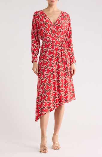 DVF Eliose Asymmetric Wrap Dress
