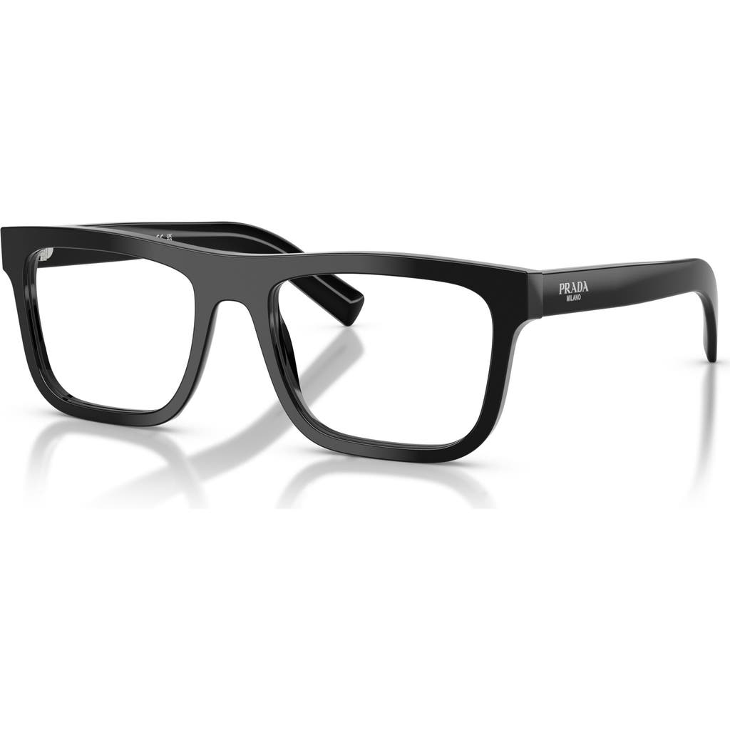 PRADA PRADA 53MM RECTANGLE OPTICAL GLASSES