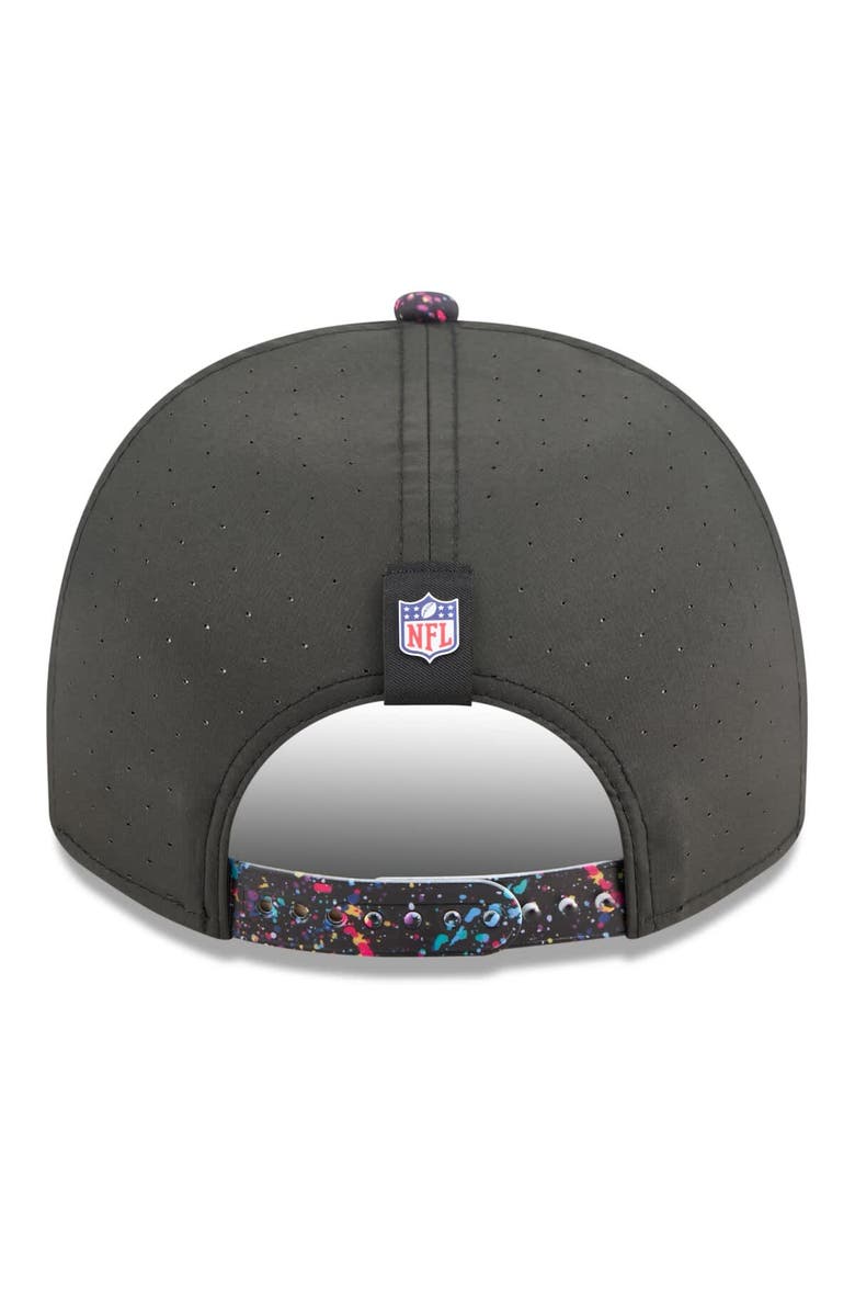 New Era Men's New Era Black Shield Logo 2025 NFL Crucial Catch A-Frame 9FIFTY Snapback Hat, Alternate, color, Black
