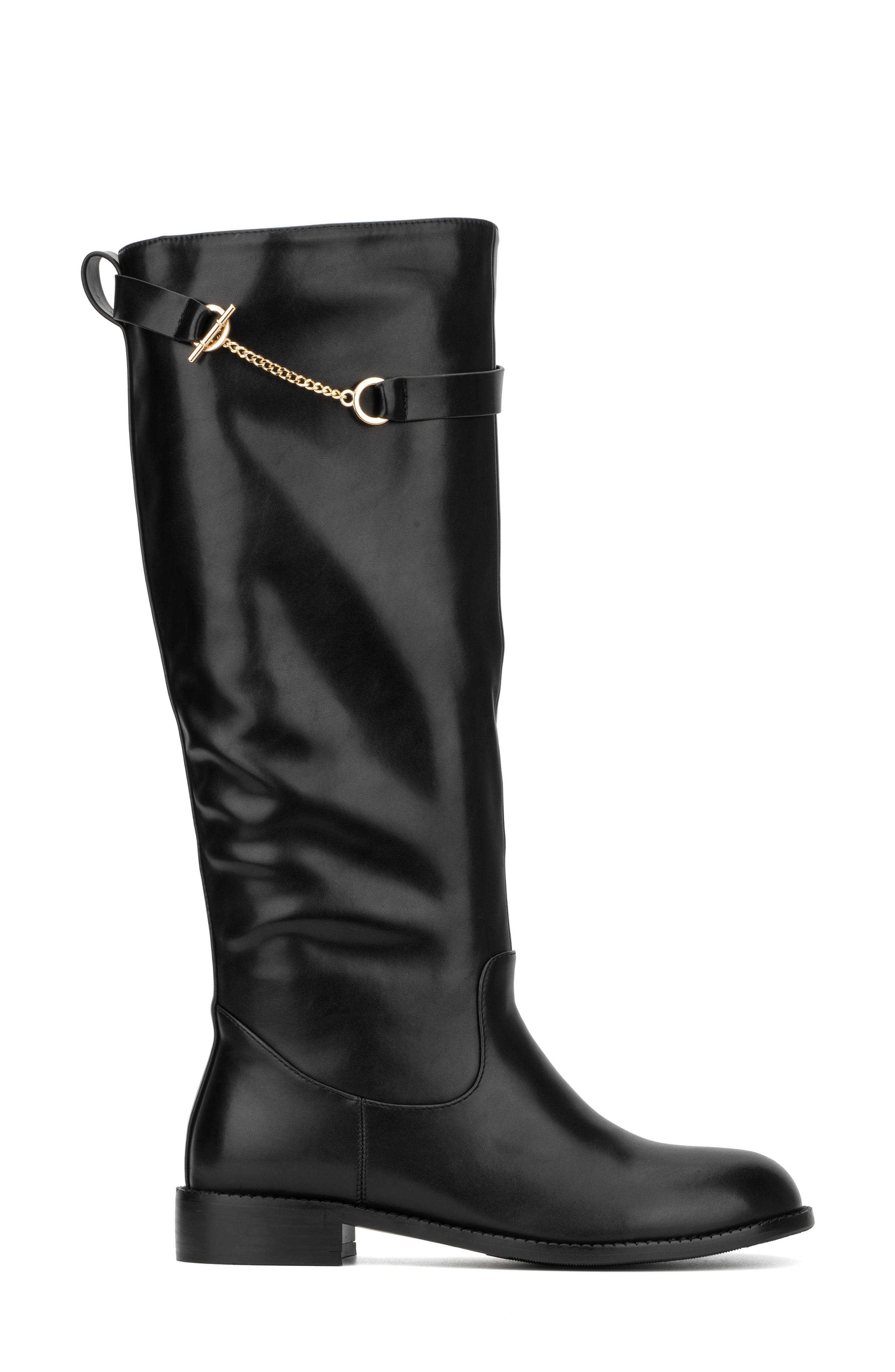 TORGEIS Serafina Tall Boot, Alternate, color, Black