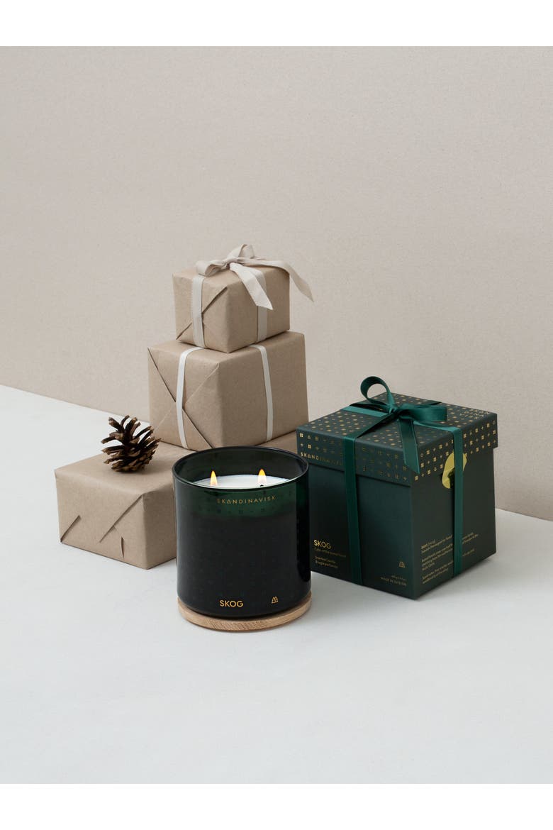 SKOG - 400g Seasonal Scented Candle, Alternate, color, Green