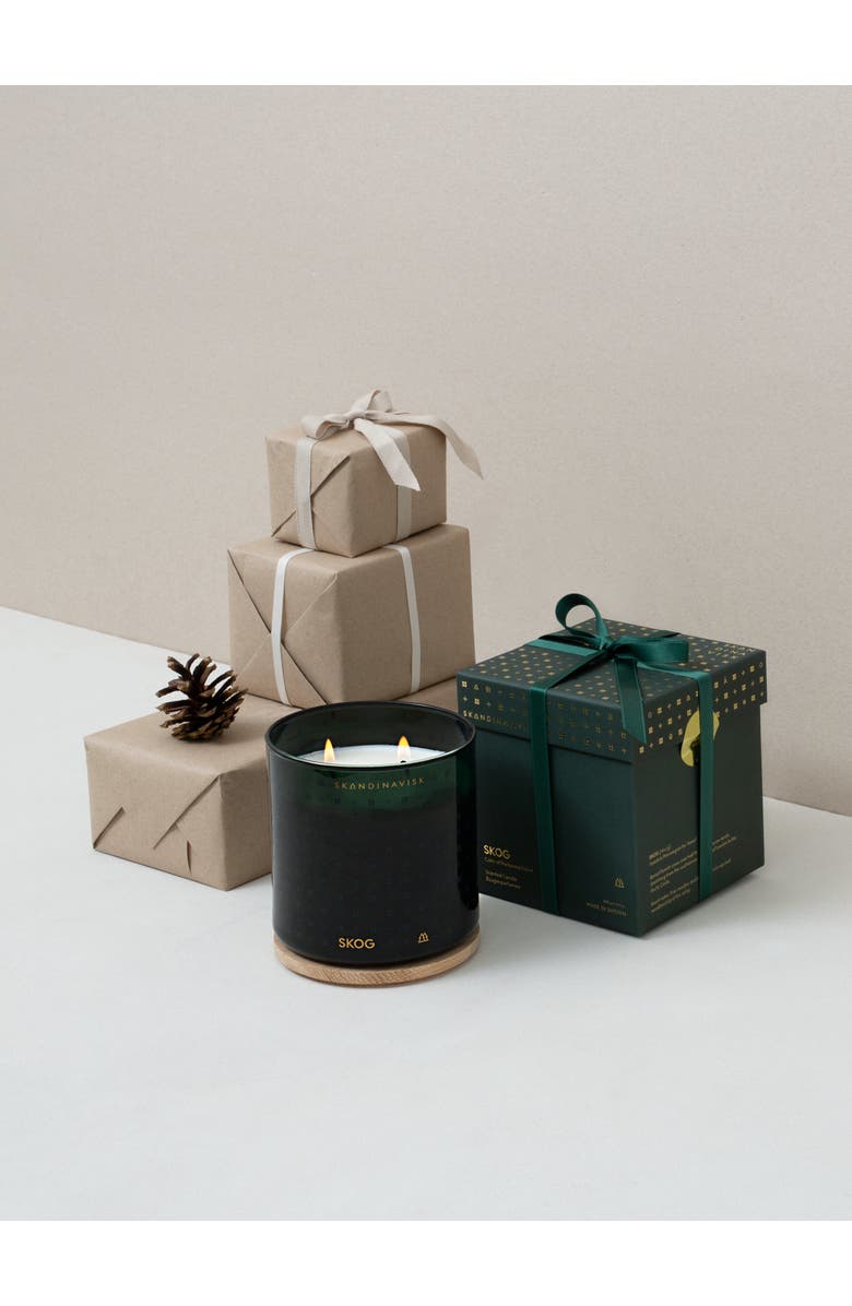 SKANDINAVISK SKOG - 400g Seasonal Scented Candle, Alternate, color, Green