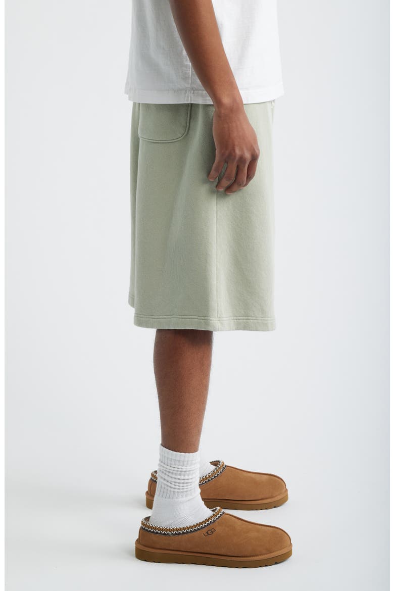 Core Big Sweat Shorts, Alternate, color, SAGE