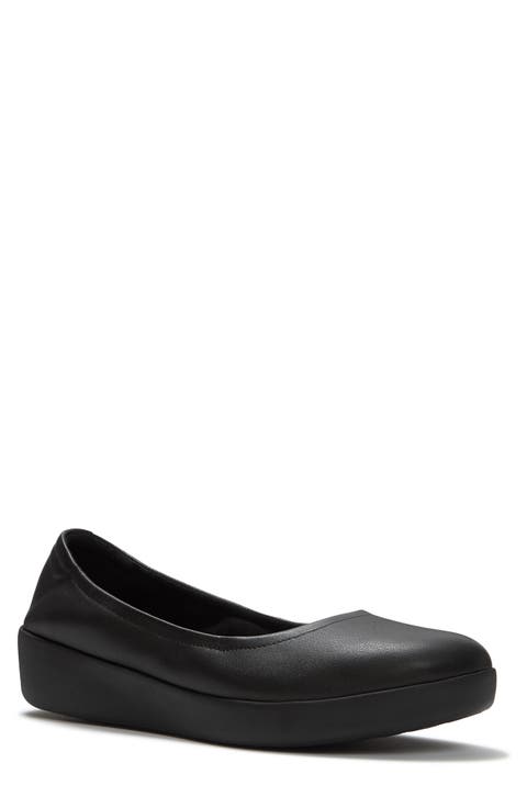 Flowform Leather Ballerina Flat