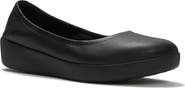 FitFlop Flowform Leather Ballerina Flat