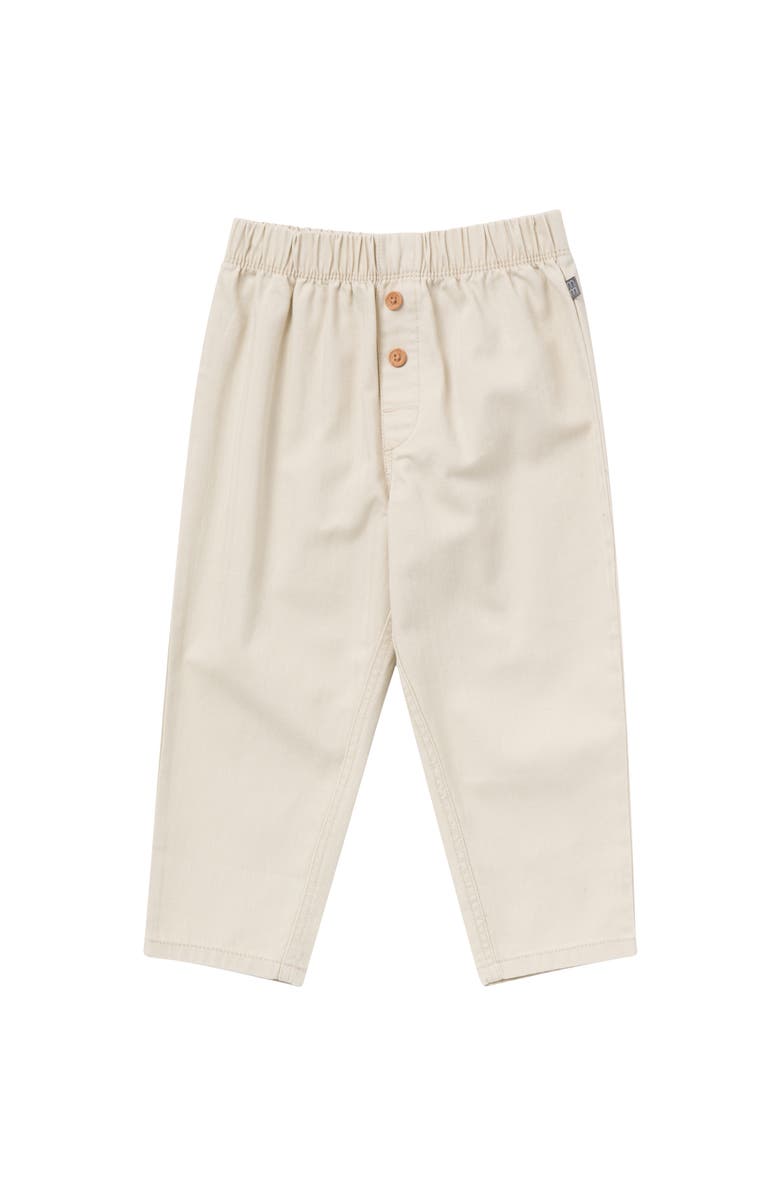 Modern Moments<sup>™</sup> by Gerber Button Down Plaid Shirt and Pant Set, Alternate, color, Brown Plaid