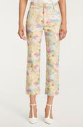 Cinq à Sept Dorothea Floral Print Jeans
