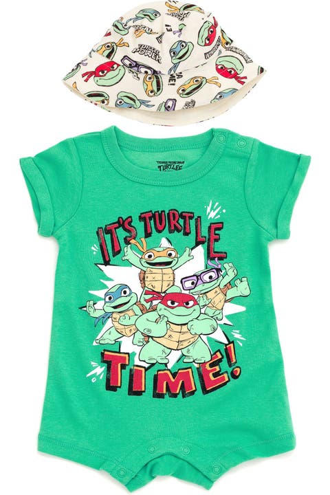 2-Piece Romper and Sunhat Set