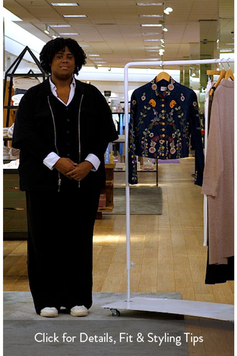 ジャケット・アウター Tostalgic Clothing denim jacket floral Emerson Floral Embroidery Denim Jacket (Women) | Nordstrom