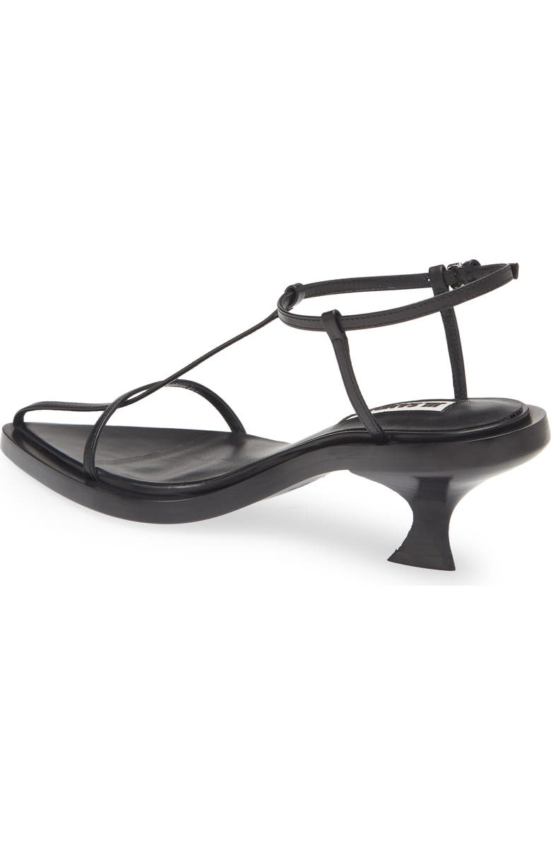 Jil Sander T-Strap Kitten Heel Sandal, Alternate, color,
