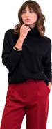Celtic & Co. Geelong Wool Slouch Turtleneck Sweater