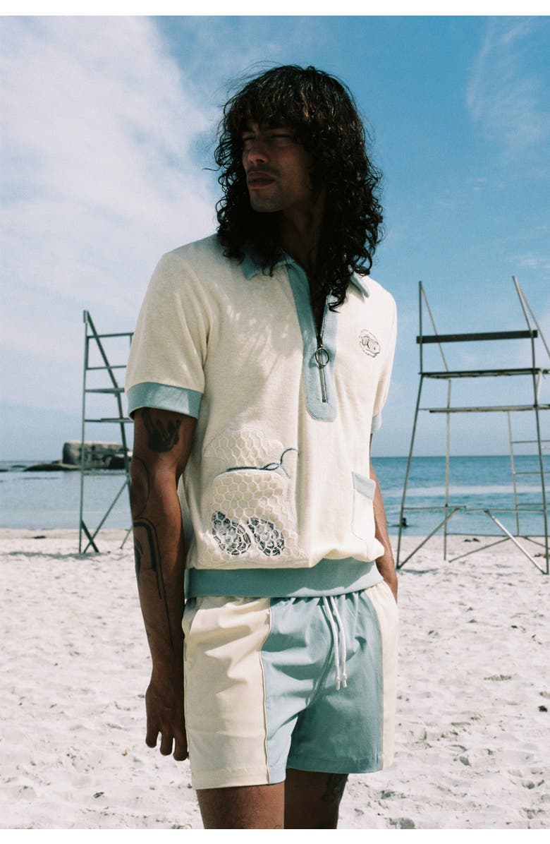 Tombolo 'Aw, Shucks' Cabana for Billion Oyster Project, Alternate, color, 