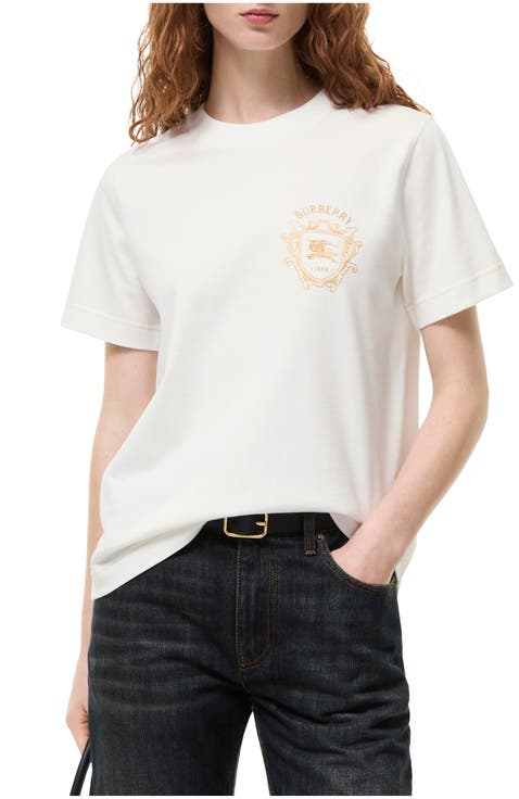Knight Crest Cotton T-shirt