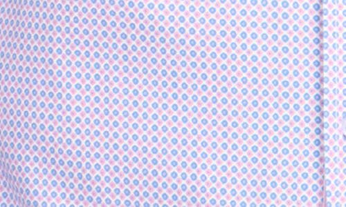 Shop Tailorbyrd Miniretro Cotton Stretch Button Down Shirt In Light Pink