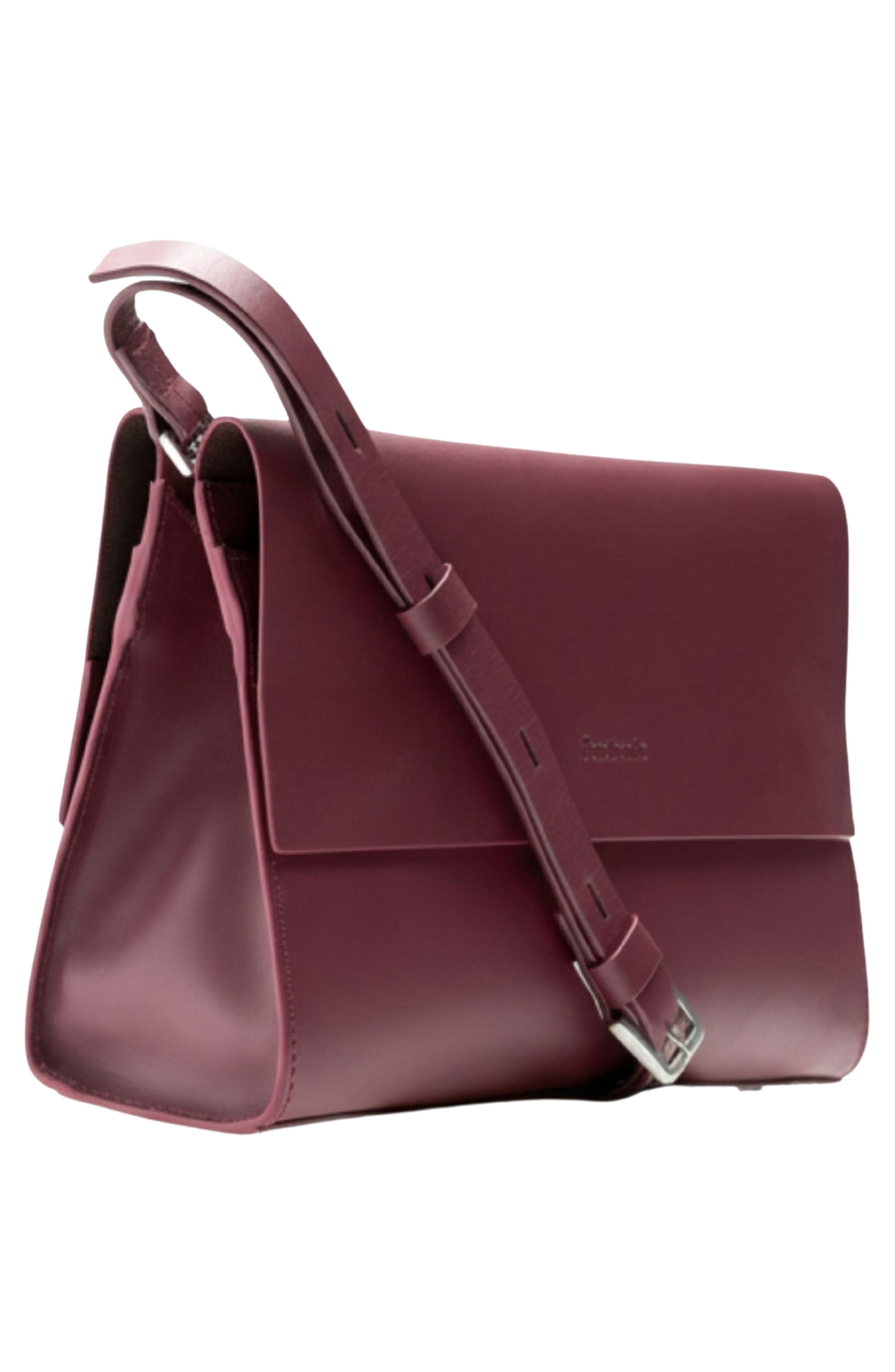 Betty Leather Crossbody Bag, Alternate, color, WINE
