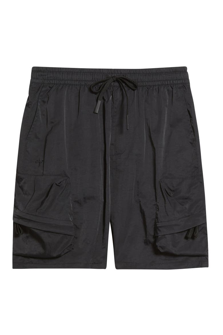 Cargo Shorts, Alternate, color, BLACK