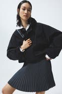 H&M Pleated Mini Skirt