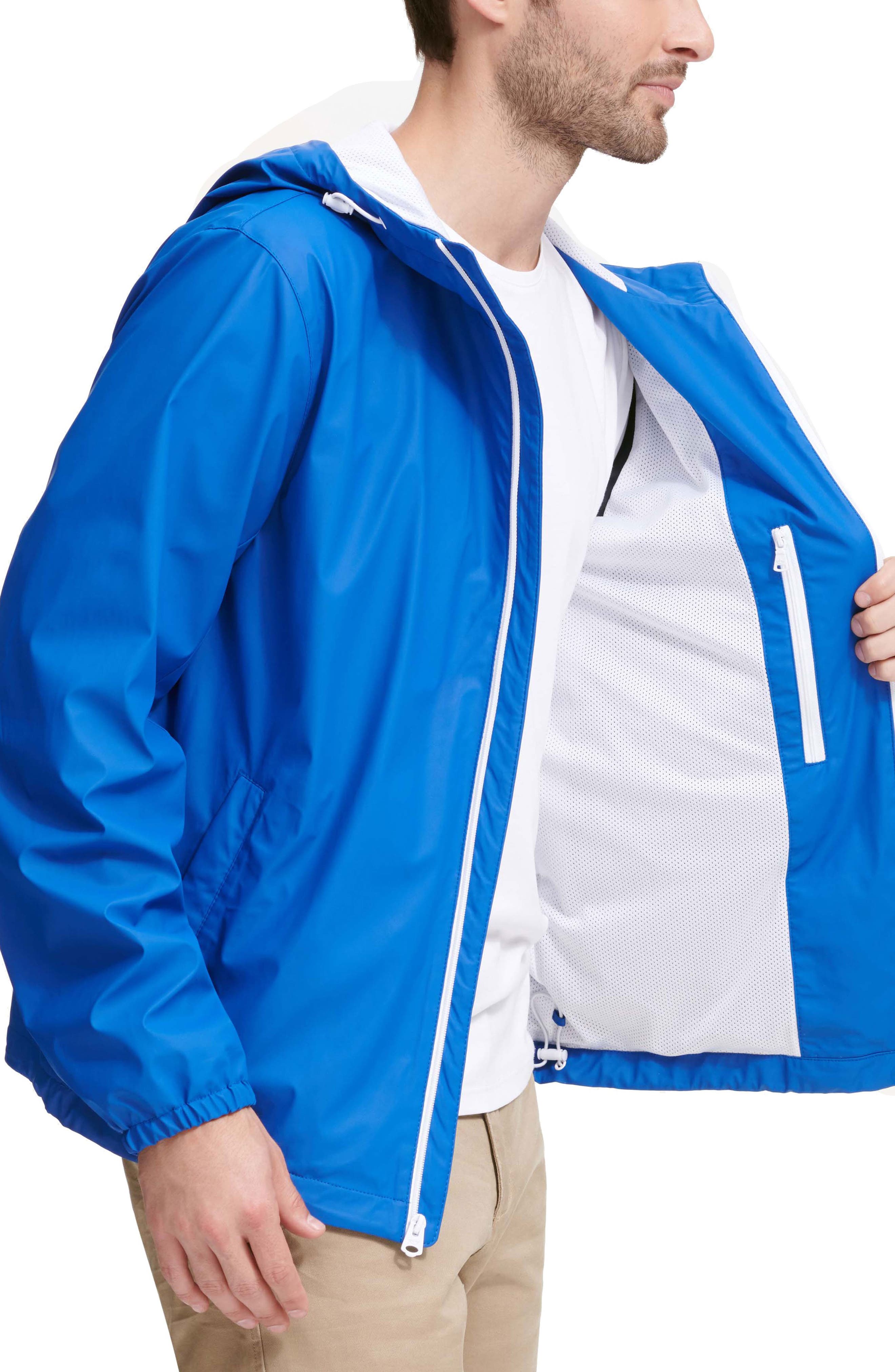 Dockers® Rubberized Water-Resistant Hooded Zip Jacket (Men) | Nordstromrack