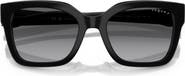 VOGUE 54mm Polarized Square Sunglasses