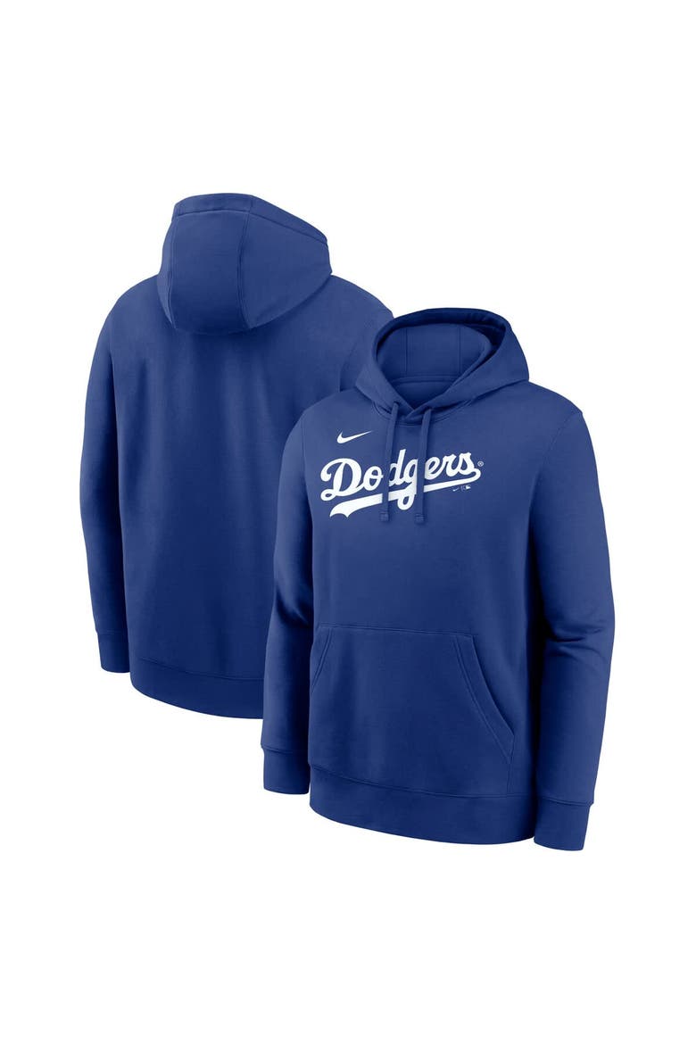 Men's Nike Royal Los Angeles Dodgers Dri-Fit Club Hoodie, Main, color, Royal