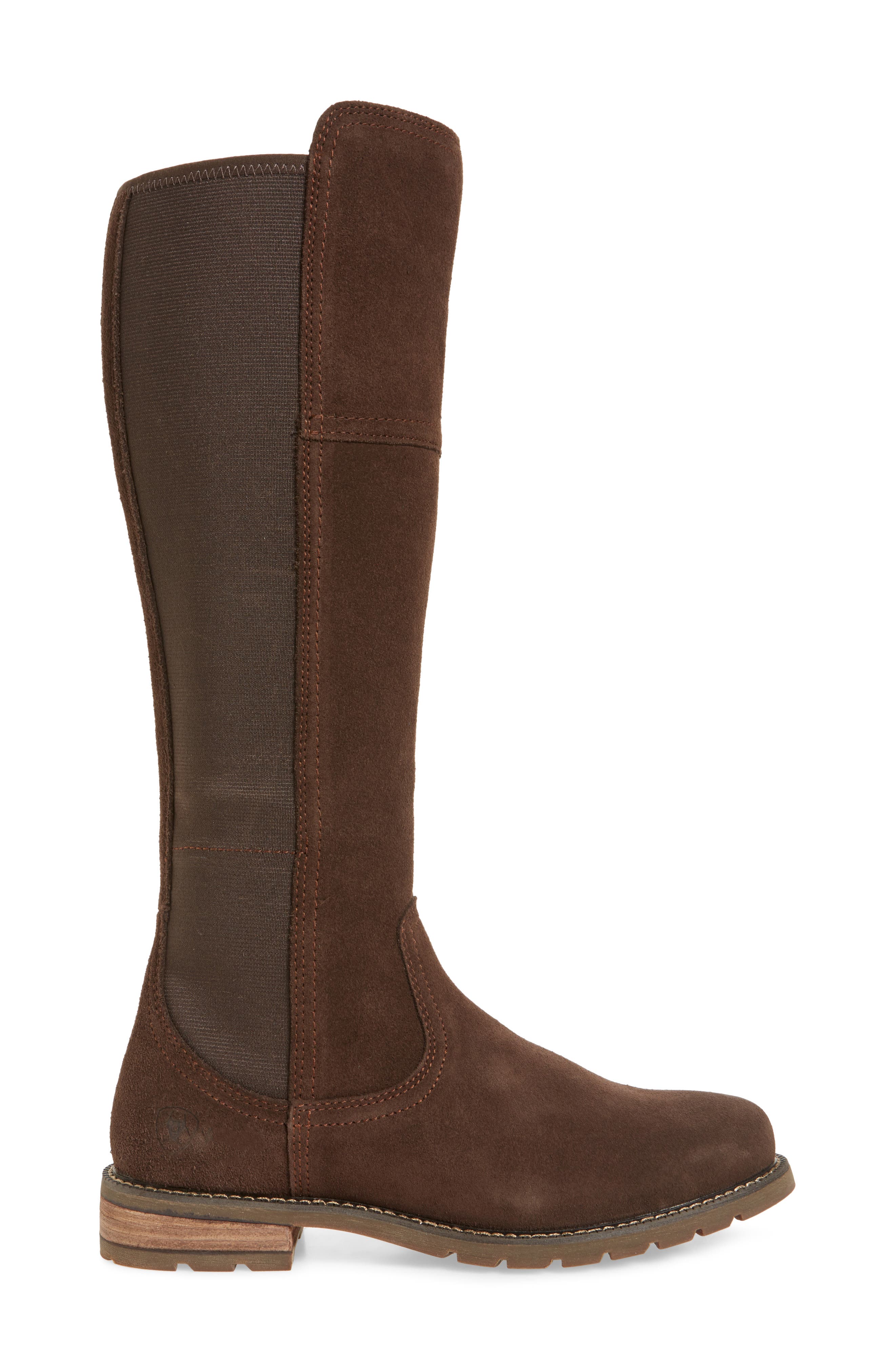 Sutton Waterproof Tall Boot, Alternate, color, CHOCOLATE LEATHER