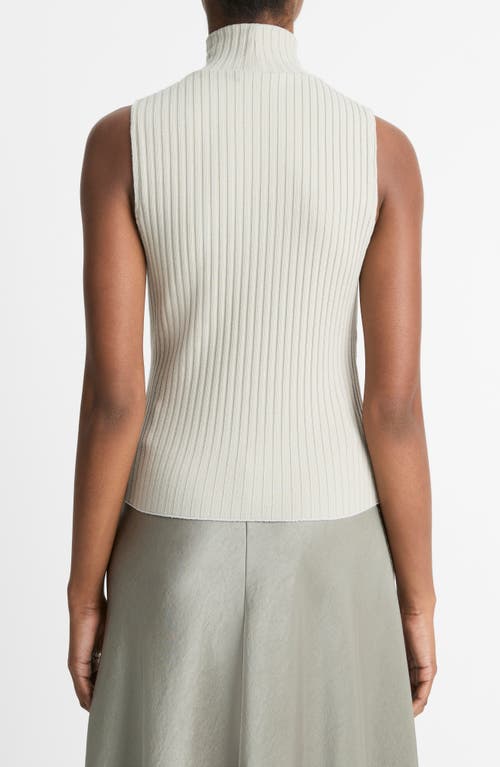 Vince Rib-knit Sleeveless Top