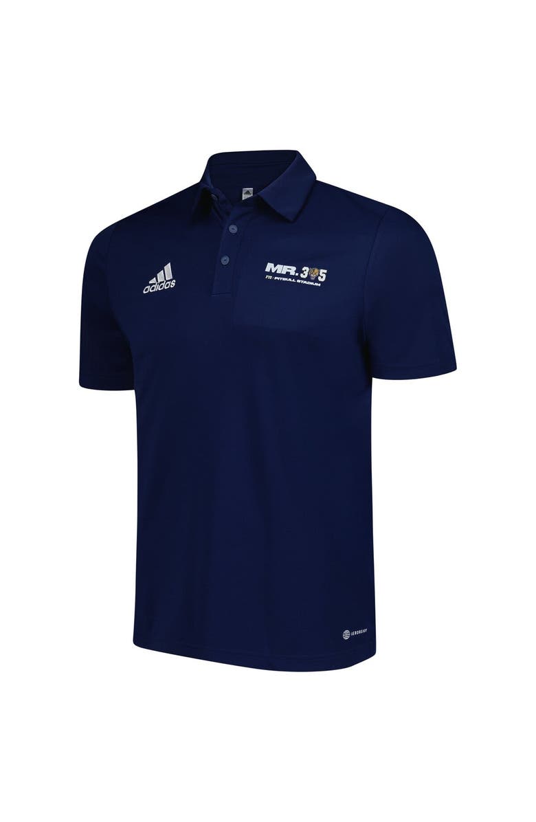 adidas Men's adidas Navy FIU Panthers x Pit Bull Entrada AEROREADY Polo, Alternate, color, Navy