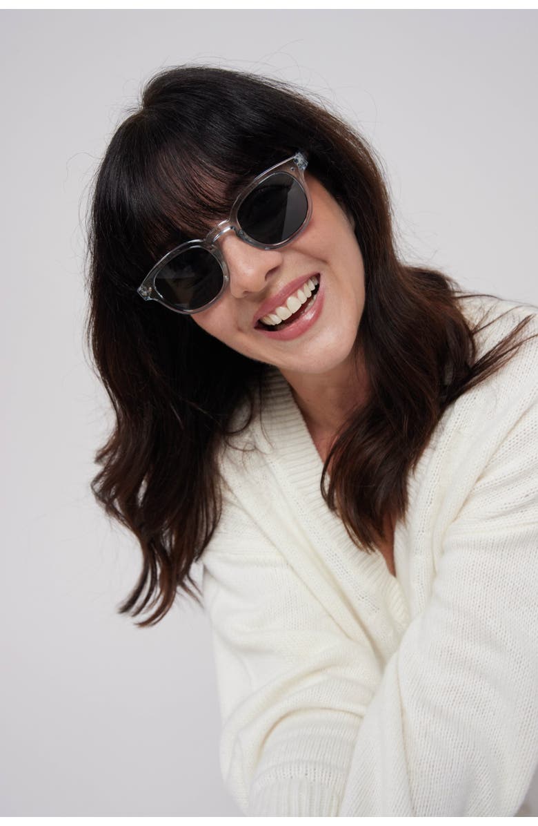 IZIPIZI #C 47mm Square Sunglasses, Alternate, color, Frozen Blue