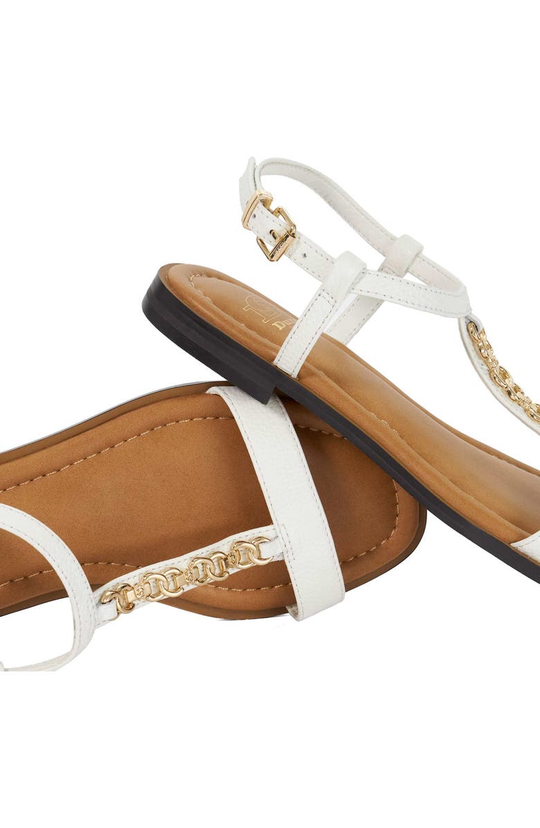 Dune London Lollipops Ankle Strap Sandal, Alternate, color, White