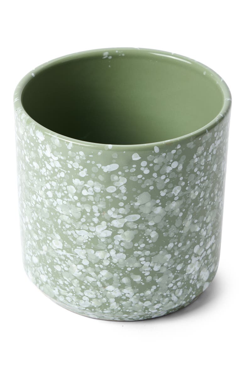 Splatter Plant Pot, Alternate, color, MINT