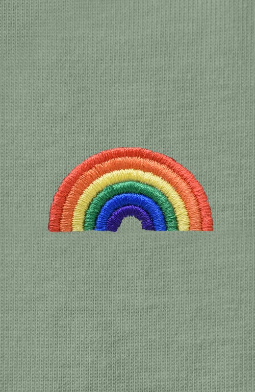 Dalix Womens Rainbow Jersey Relaxed Tee