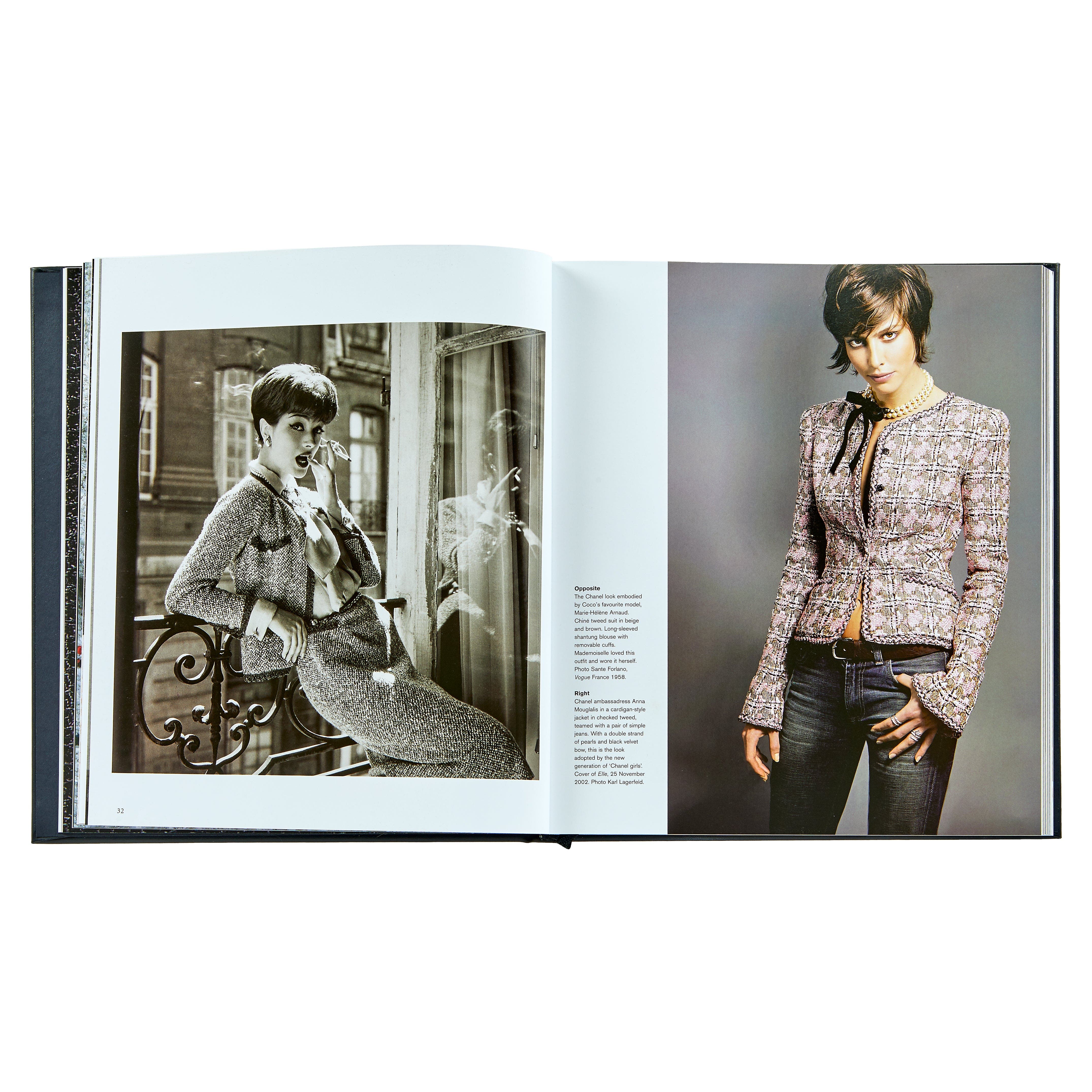 Graphic Image Chanel Collections and Creations Leather Coffee