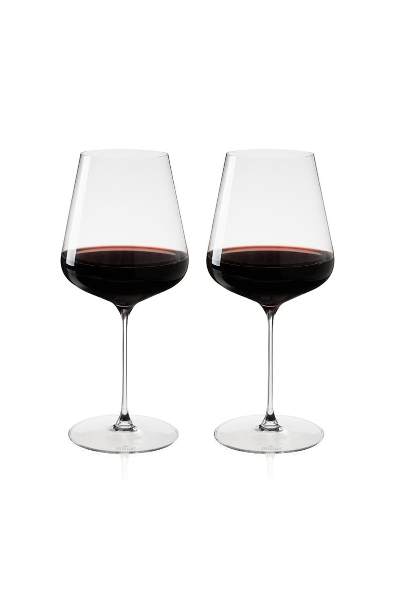 SPIEGELAU Definition Bordeaux Wine Glass Set of 2, Main, color, Clear
