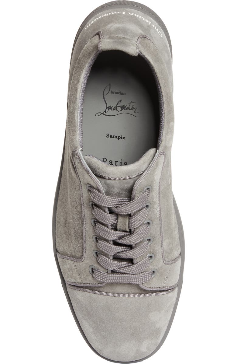Christian Louboutin Louis Junior Canopee Orlato Sneaker, Alternate, color, Phantom Grey