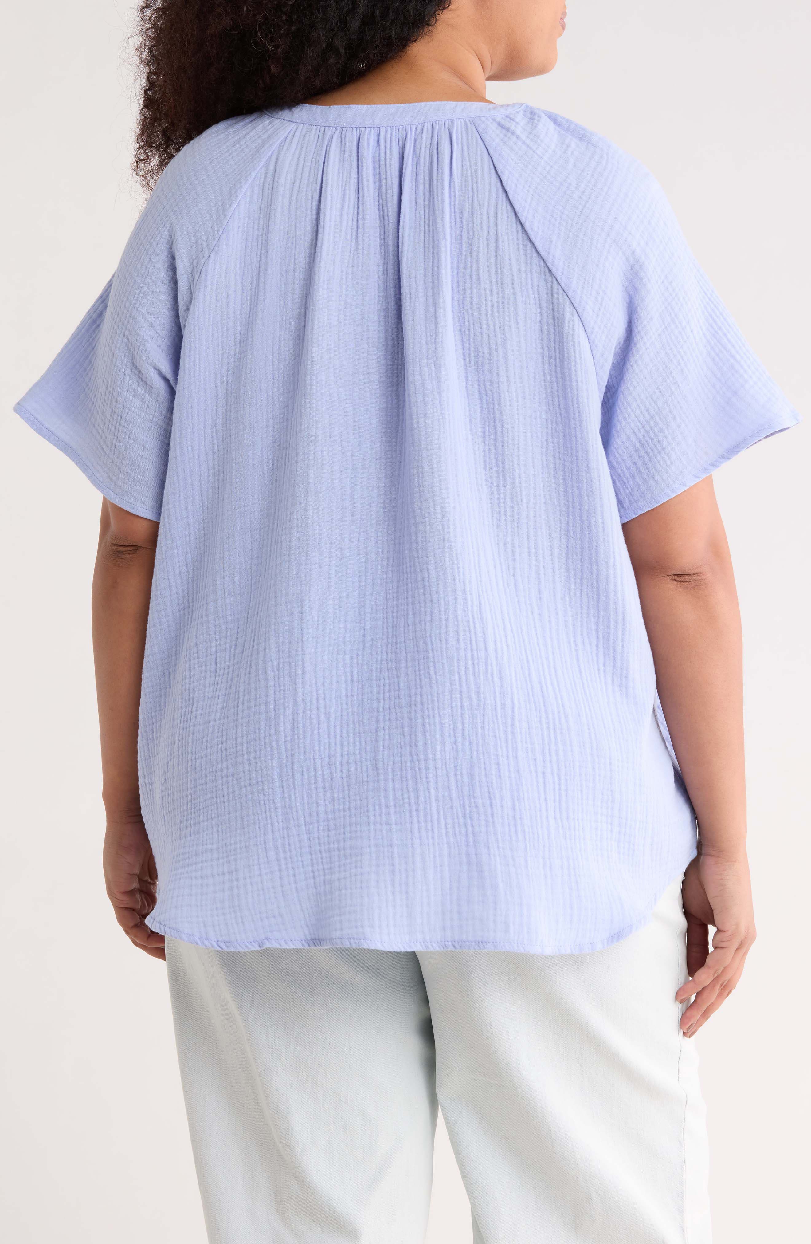 Artina Short Sleeve Blouse - image 2