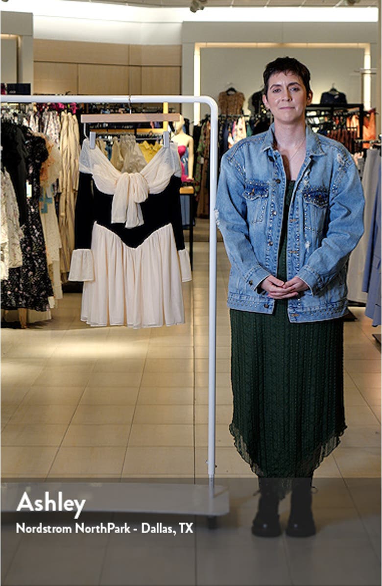 Alana Strapless Long Sleeve Minidress, sales video thumbnail