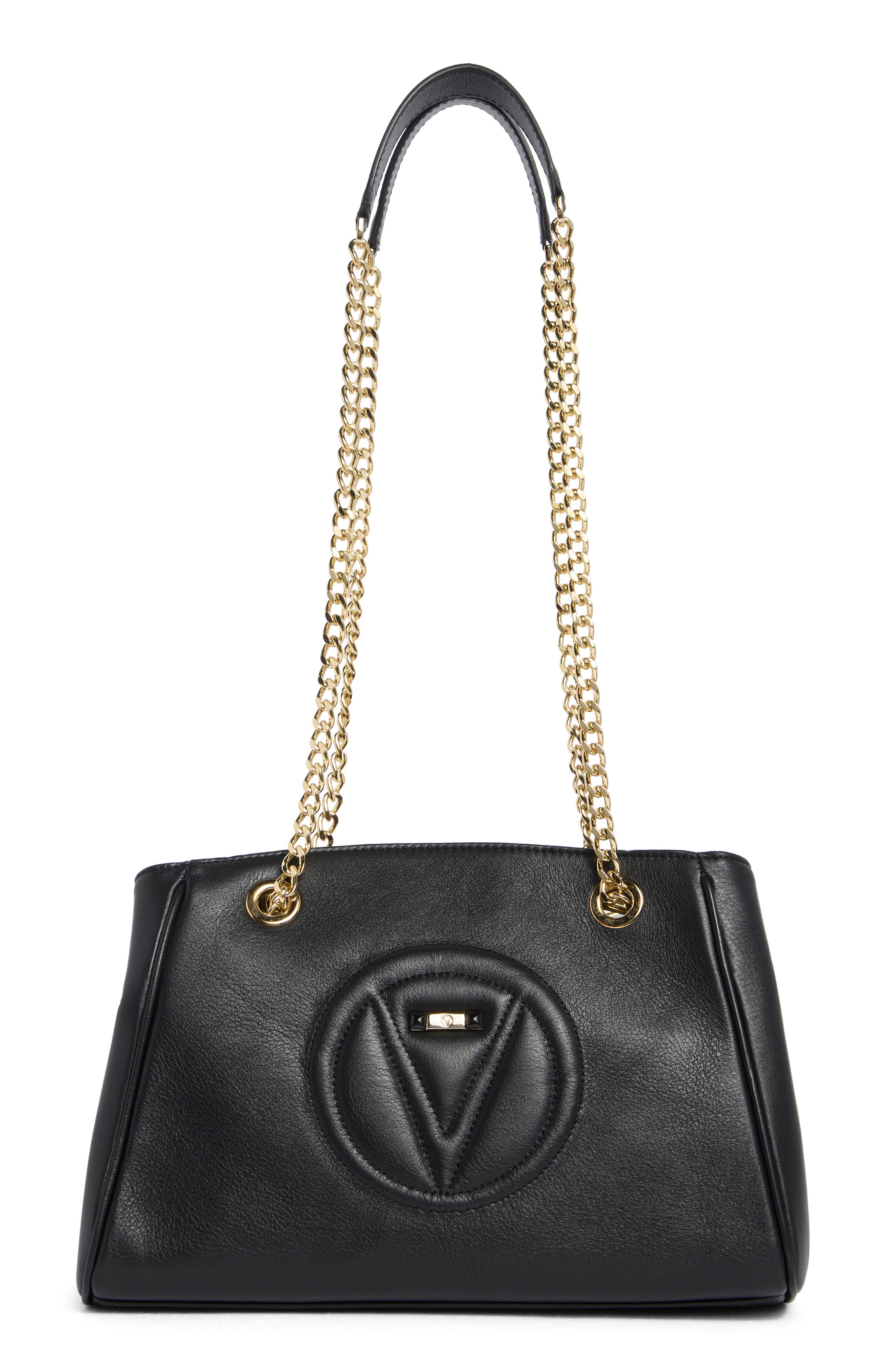VALENTINO BY MARIO VALENTINO Angelina Signature Leather Shoulder Bag