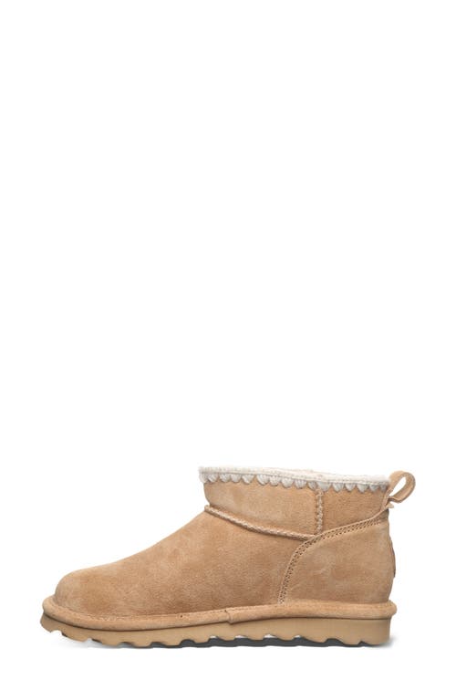 Bearpaw Super Shorty Crochet Boot In Brown