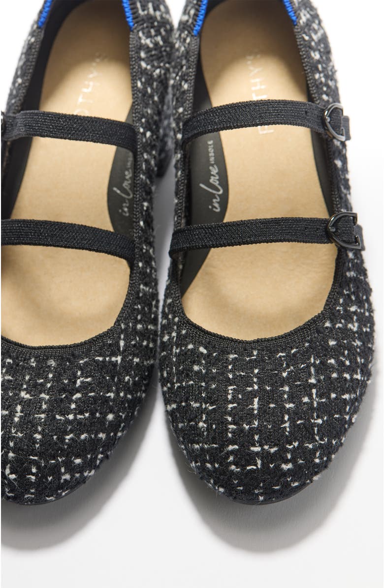 Rothy's The Double Buckle Mary Jane Heel, Alternate, color, Twilight Tweed