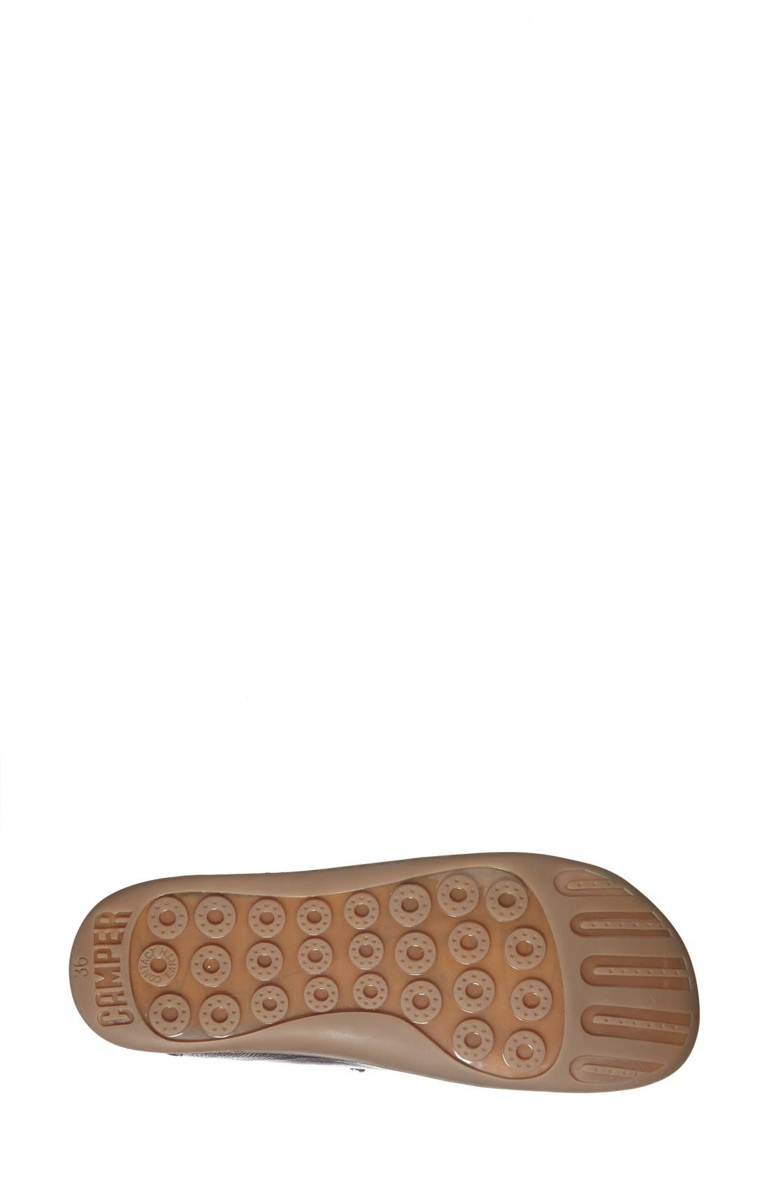 Camper 'Peu Cami' Leather Sneaker, Alternate, color, Black