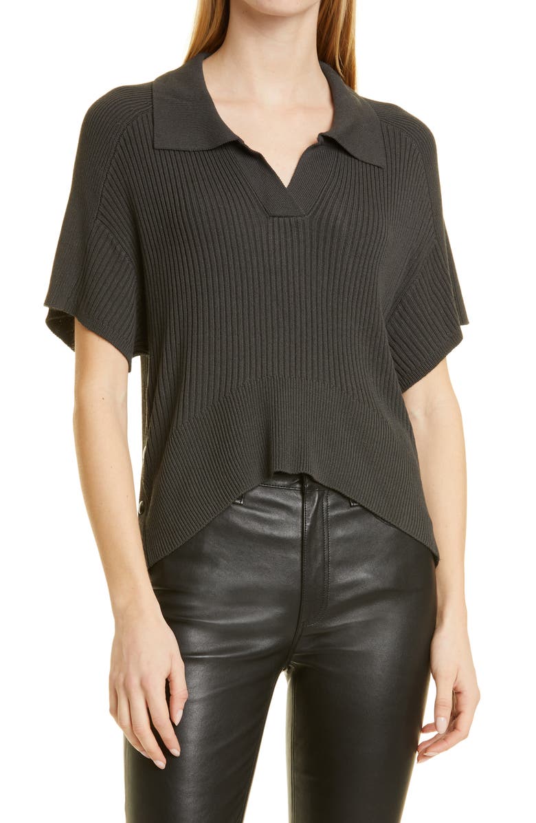 rag & bone Rib Polo, Main, color,