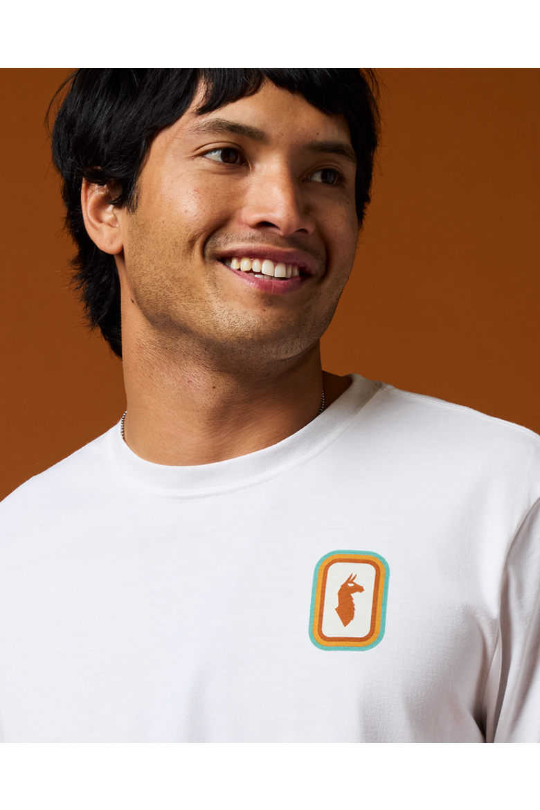 Radiant Llama Long-Sleeve T-Shirt - Men's, Alternate, color, White
