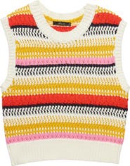 DELUC Moura Stripe Sweater Vest