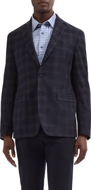 Bugatchi Two-Button Wool Blend Blazer