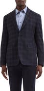 Bugatchi Two-Button Wool Blend Blazer