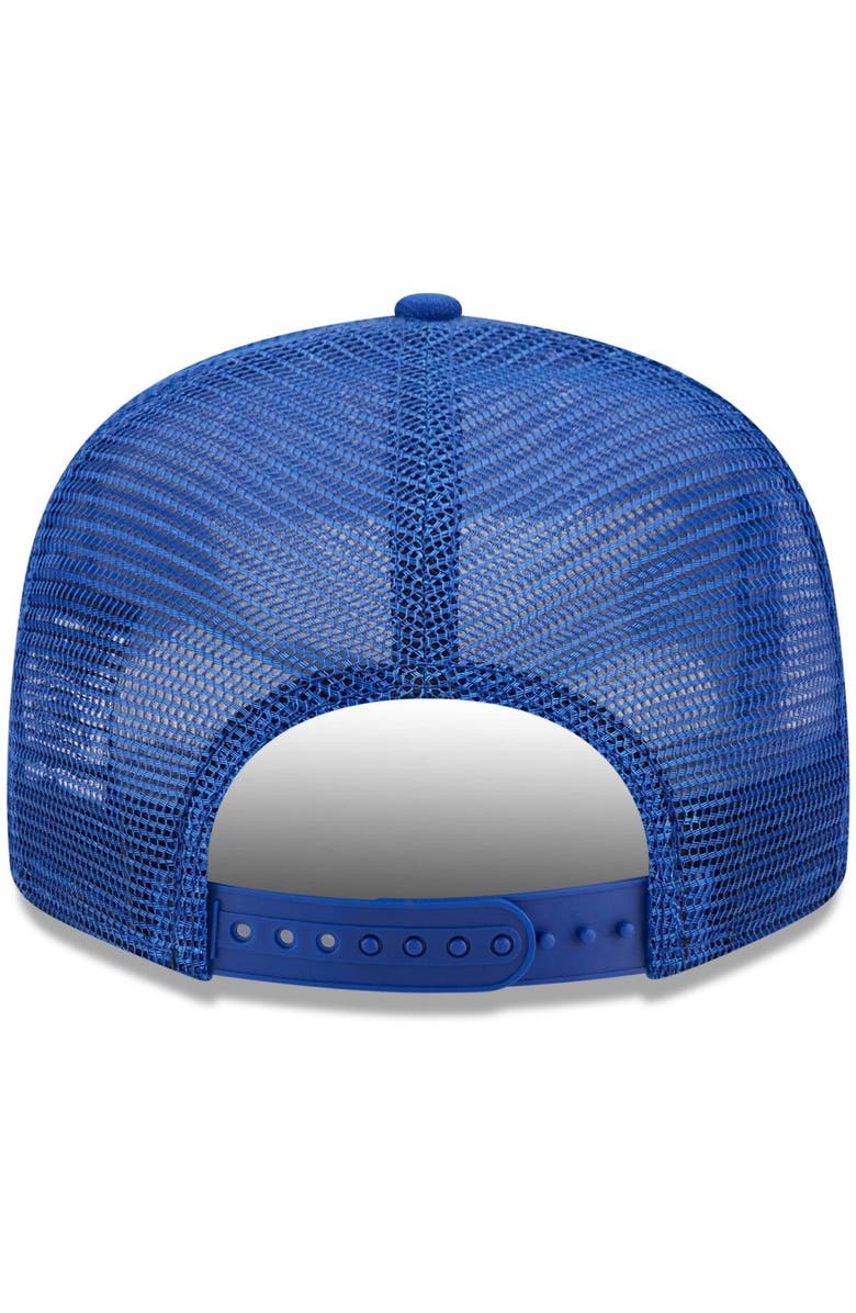 New Era Men's New Era Royal Buffalo Bills Historic Logo Classic Trucker 9FIFTY Snapback Hat, Alternate, color, 